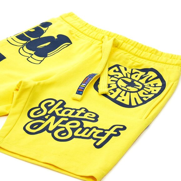 SKATE & SURF 100% COTTON FLEECE SHORTS - Picture 4 of 6